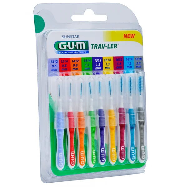 GUM BROSSETTES TRAV-LER MULTIPACK 1699