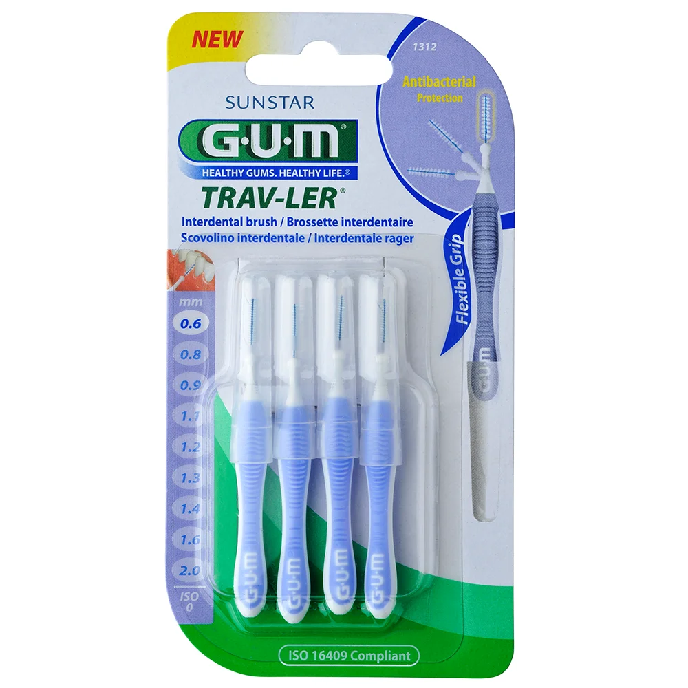 GUM BROSSETTE TRAVLER 0.6MM 1312