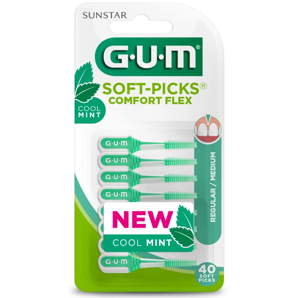 GUM SOFT-PICKS MINT MEDIUM 670