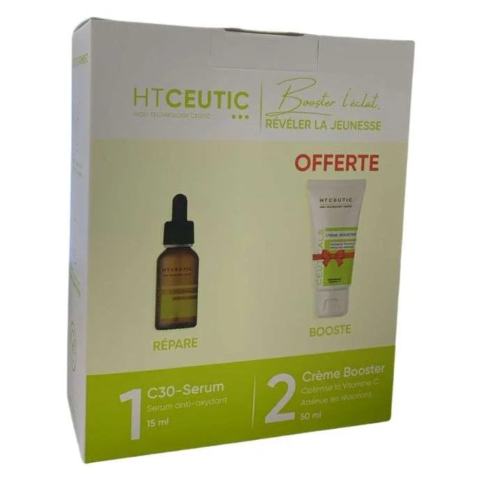 [6111267180221] HT CEUTIC PACK C30 SERUM 15ML + CREME BOOSTER 50ML OFFERTE