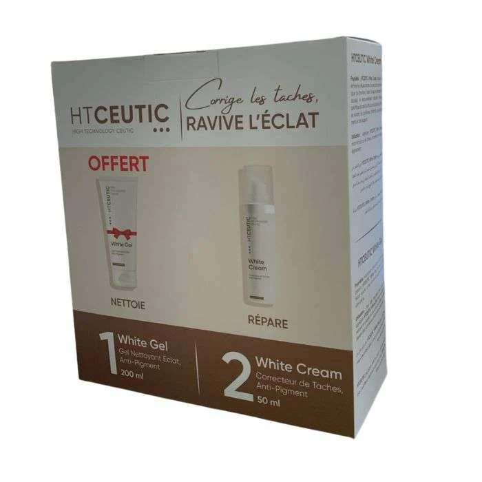 [6111267180214] HT CEUTIC PACK WHITE CREAM 50ML + WHITE GEL 200ML OFFERT