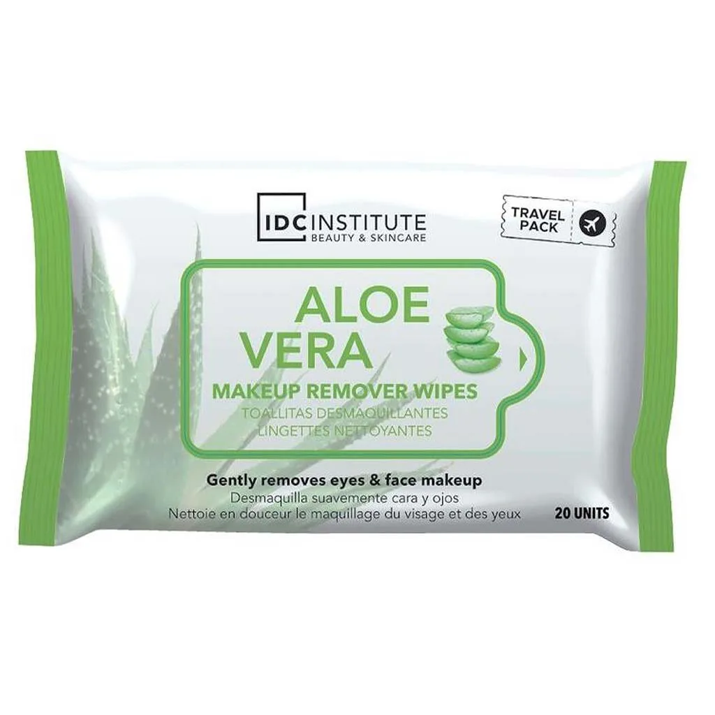 [8436616353919] IDC INSTITUTE ALOE VERA MAKEUP REMOVER WIPES