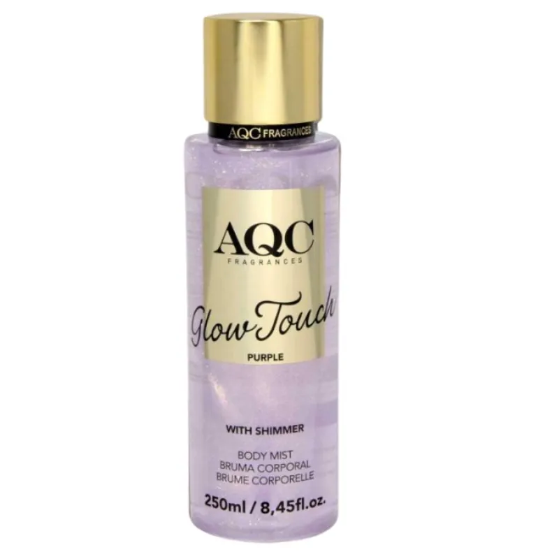 IDC INSTITUTE AQC GLOW TOUCH PURPLE SHIMMER BODY MIST 250ML