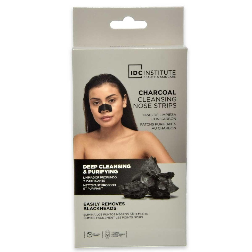 [8436025300689] IDC INSTITUTE CHARCOAL CLEANSING NOSE STRIPS 7700