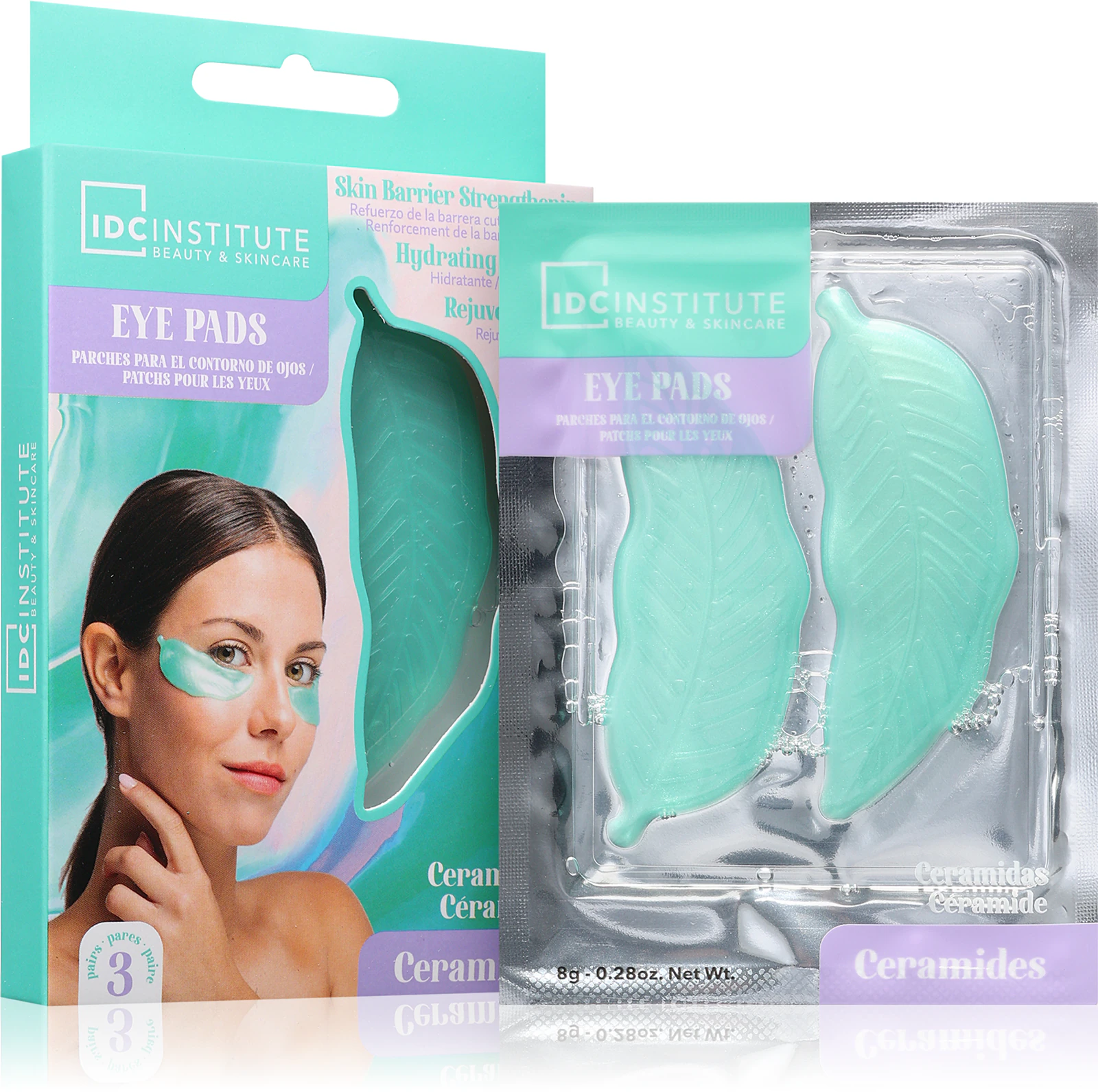 IDC INSTITUTE EYE PADS CERAMIDES 90301