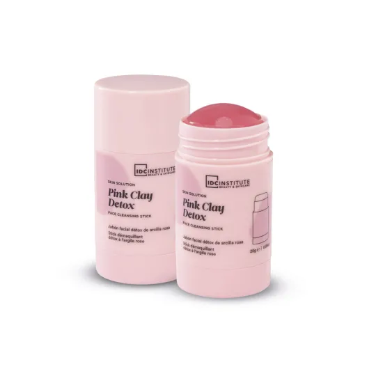 IDC INSTITUTE FACE CLEANSING STICK PINK CLAY DETOX 25G