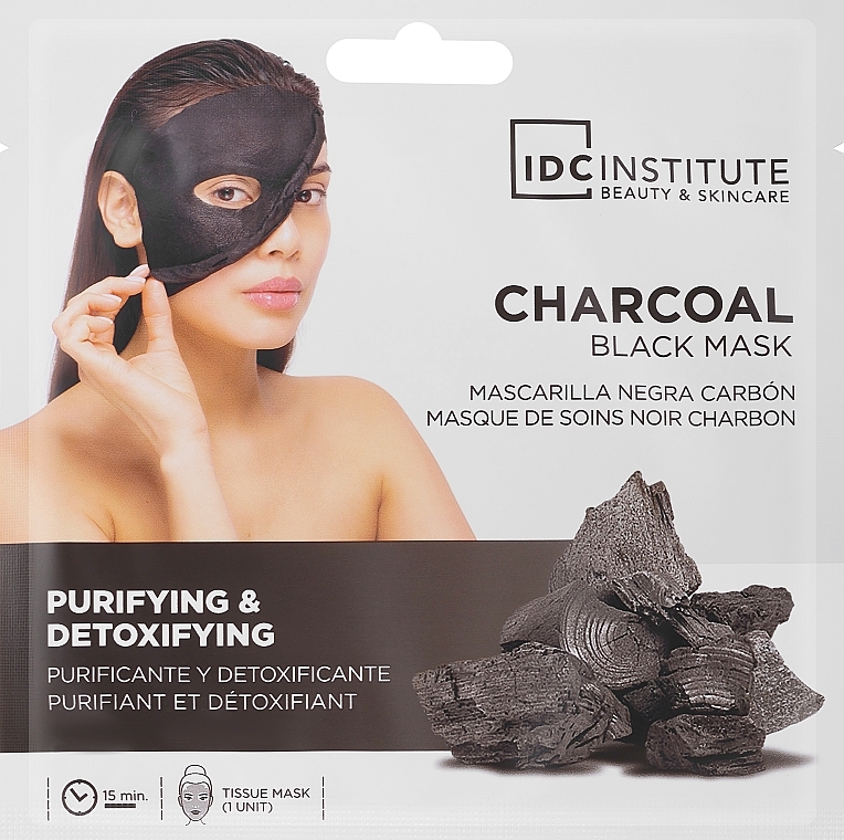 [8436025304786] IDC INSTITUTE FACE MASK CHARCOAL 3424