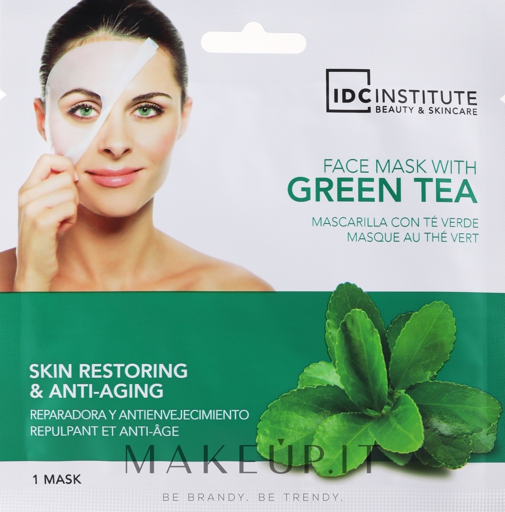 [8436025306230] IDC INSTITUTE FACE MASK GREEN TEA 5841