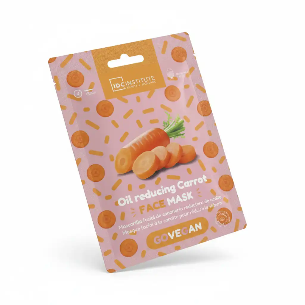 IDC INSTITUTE FACE MASK OIL REDUCING CARROT VEGAN 85105