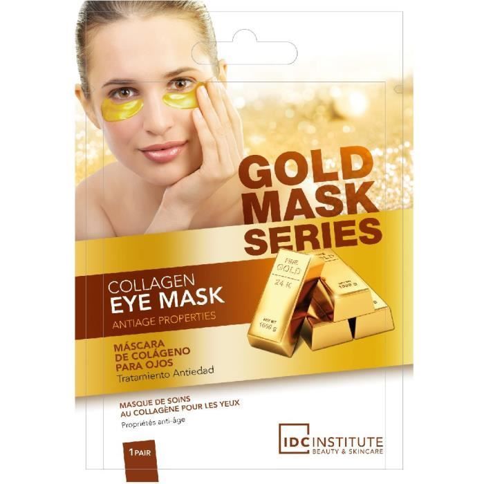 [8436025302973] IDC INSTITUTE GOLD COLLAGEN EYE MASK