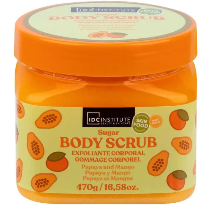 [8436616351854] IDC INSTITUTE GOMMAGE CORPOREL PAPAYE ET MANGUE 470G