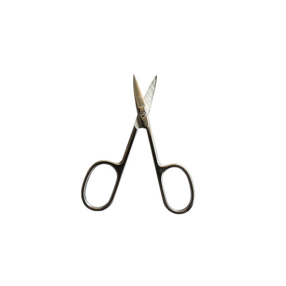 [3760356151050] INNOXA CISEAUX A PEAUX 9.8CM LAMES COURBES INOX ARGENTE 9850