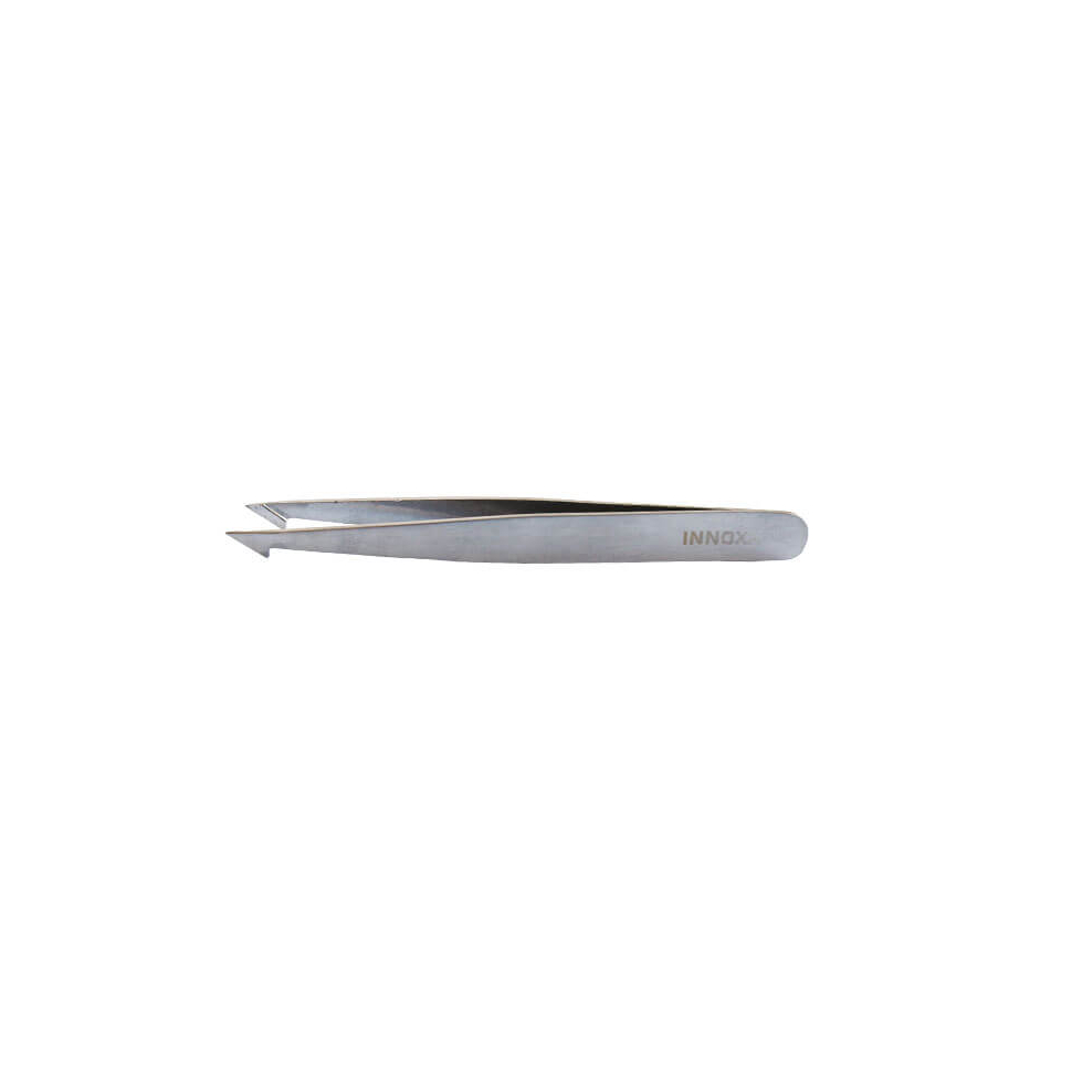 [3700609709546] INNOXA PINCE A EPILER 9.7CM MORS EFFILES INOX ARGENTE 9546