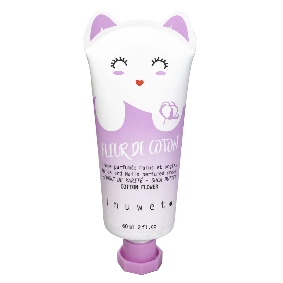 [3760355044926] INUWET CREME PARFUMEE MAINS ET ONGLES FLEUR DE COTON 60ML