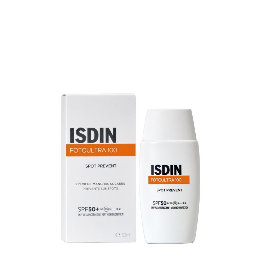 ISDIN SOLAIRE FOTO ULTRA 100 SPOT PREVENT FUSION FLUID SPF50+ 50ML