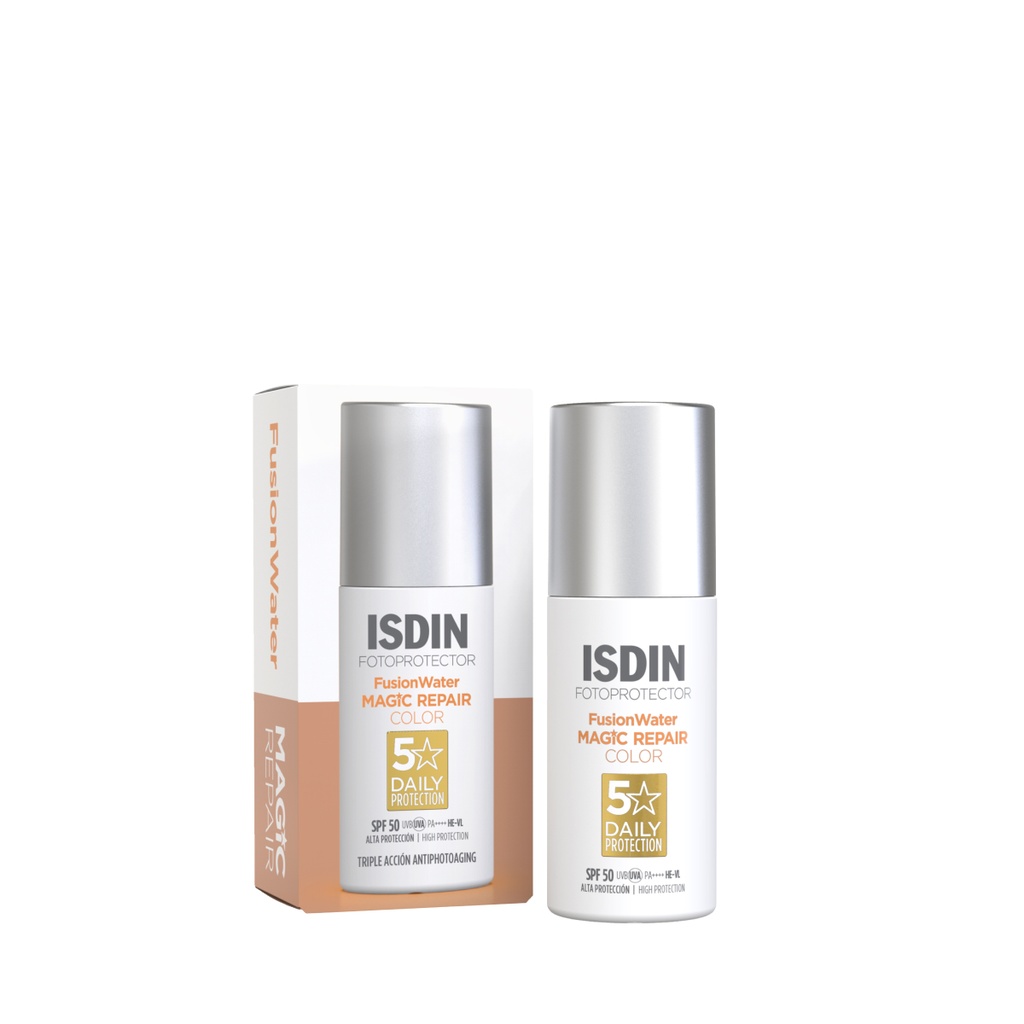 [8429420206014] ISDIN SOLAIRE FOTO ULTRA AGE REPAIR COLOR FUSION WATER SPF50+ 50ML
