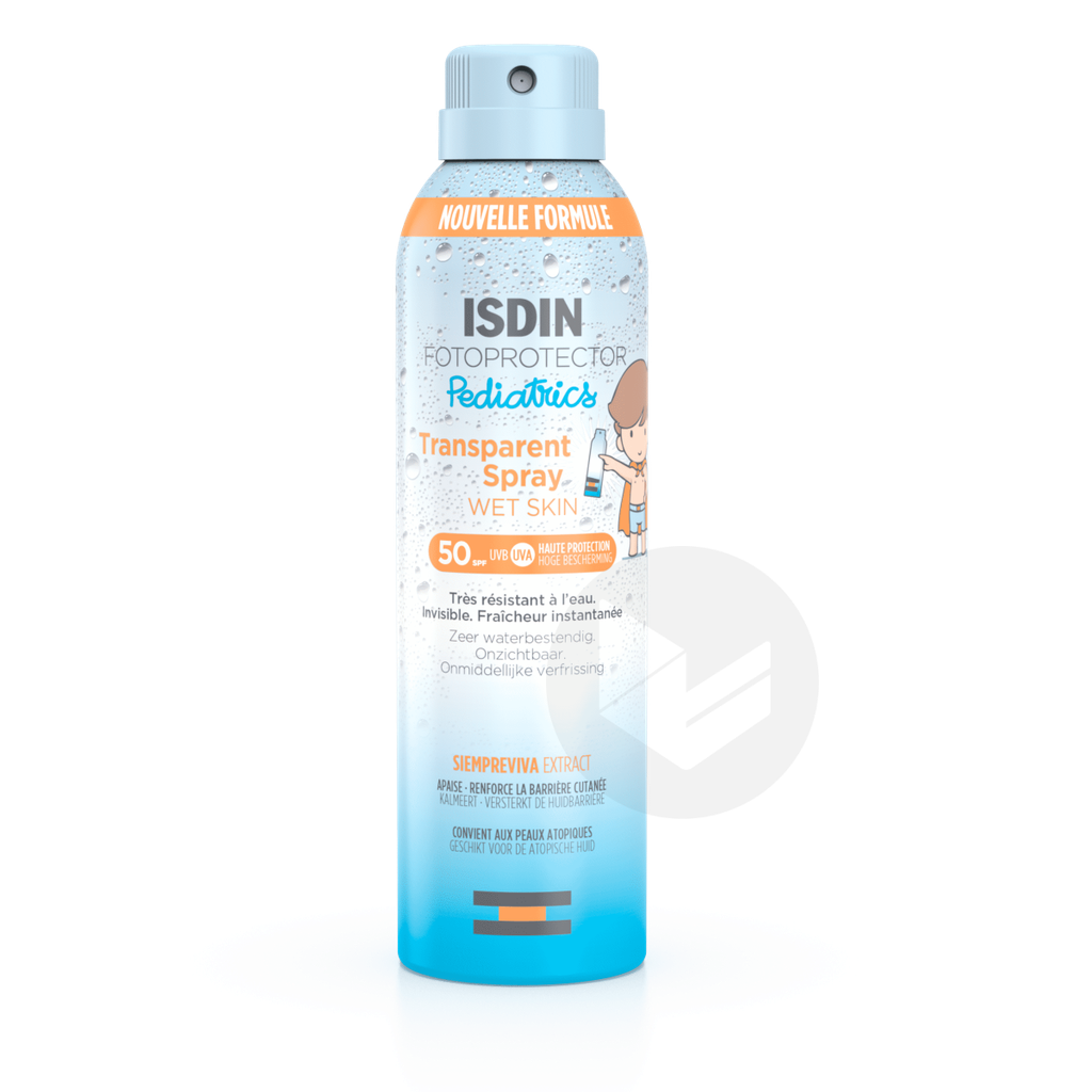 [8429420188006] ISDIN SOLAIRE PEDIATRICS TRANSPARENT SPRAY SPF50+ 250ML