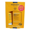ISISPHARMA PACK UVEBLOCK 80 INVISIBLE 2*40ML