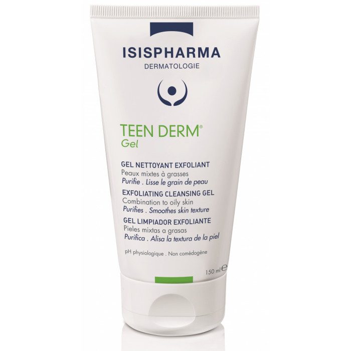 [3031500311423] ISISPHARMA TEEN DERM GEL NETTOYANT EXFOLIANT 150ML