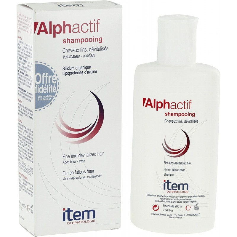 ITEM ALPHACTIF SHAMPOING ANTI CHUTE 200ML