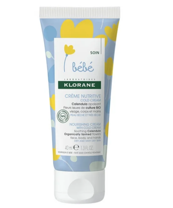 [3282779327060] KLORANE BEBE CREME NUTRITIVE COLD CREAM 40ML