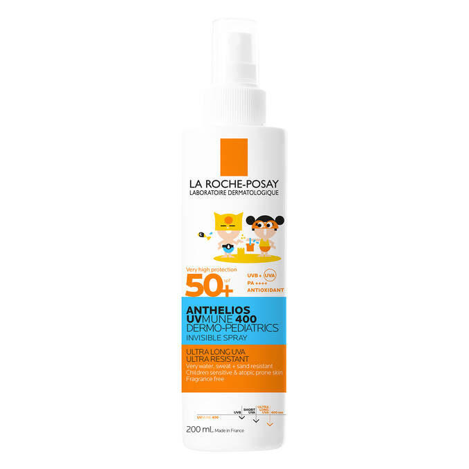 [3337875886055] LA ROCHE POSAY ANTHELIOS UVMUNE 400 DERMO-PEDIATRICS SPRAY INVISIBLE SPF50+ 200ML