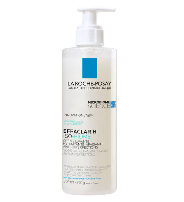 [3337875777773] LA ROCHE POSAY EFFACLAR H ISO-BIOME CREME LAVANTE 390ML