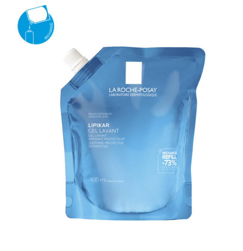 [3337875905510] LA ROCHE POSAY LIPIKAR GEL LAVANT RECHARGE 400ML
