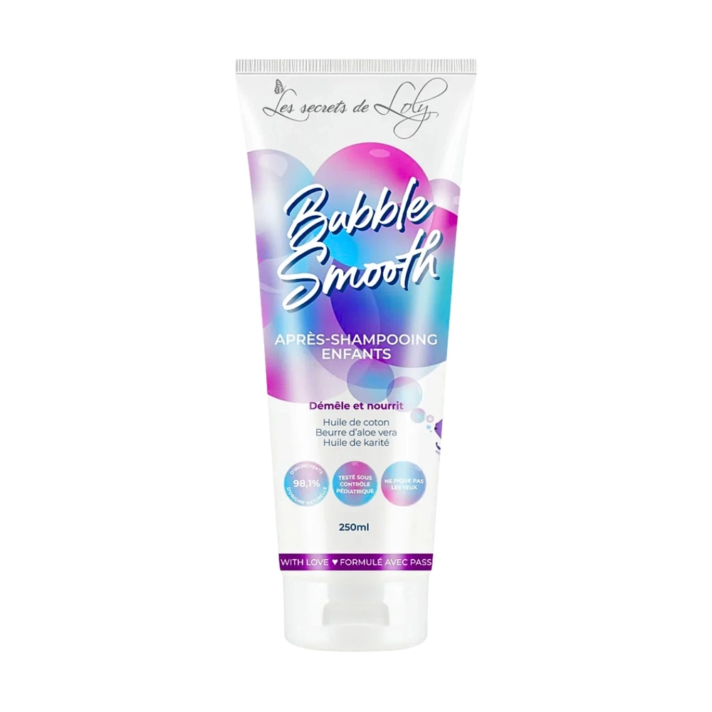 [3760378511368] LES SECRETS DE LOLY BUBBLE SMOOTH APRES-SHAMPOOING ENFANTS 250ML