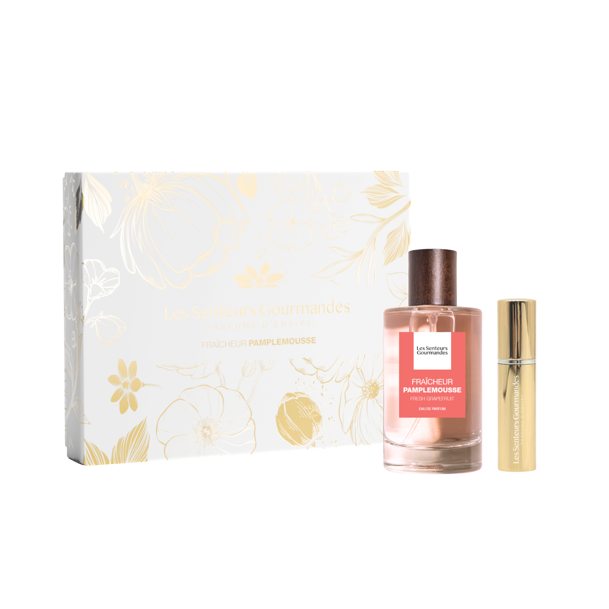 LES SENTEURS GOURMANDES COFFRET FRAÎCHEUR PAMPLEMOUSSE