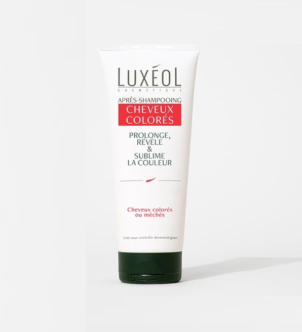 [3760007336249] LUXEOL APRES-SHAMPOOING CHEVEUX COLORES 200ML