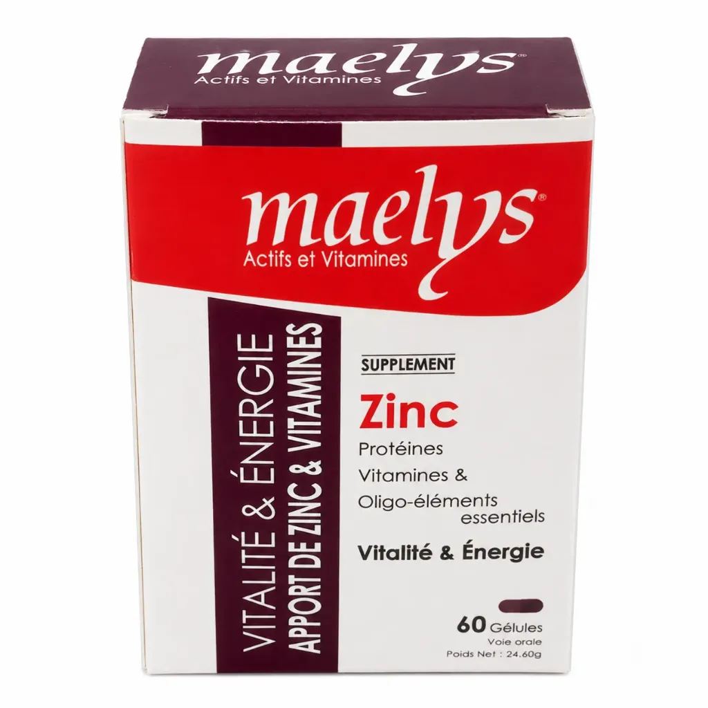 [796554054186] MAELYS ZINC 60 GELULES
