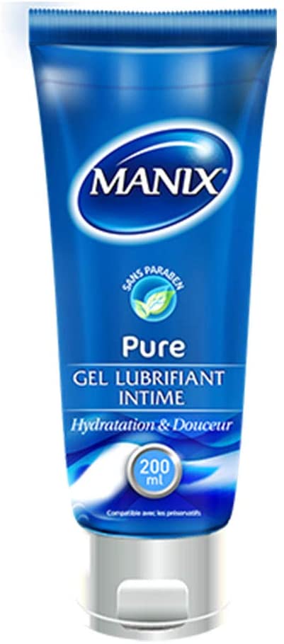 [3532281663607] MANIX PURE GEL LUBRIFIANT INTIME 200ML