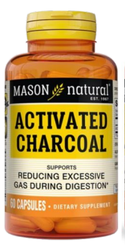 [311845078759] MASON NATURAL ACTIVATED CHARCOAL 60 CAPSULES