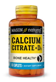[311845123756] MASON NATURAL CALCIUM CITRATE + D3 60 CAPLETS
