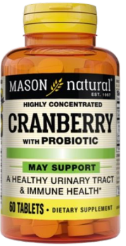 [311845163356] MASON NATURAL CRANBERRY WITH PROBIOTIC 60 TABLETS