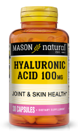[311845177780] MASON NATURAL HYALURONIC ACID 100MG 30 CAPSULES