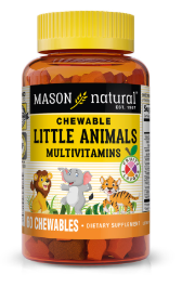 [311845091857] MASON NATURAL LITTLE ANIMALS MULTIVITAMINS 60 CHEWABLES