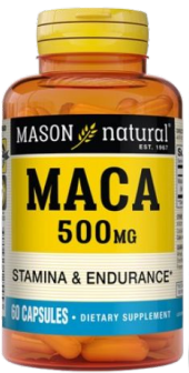 [311845125453] MASON NATURAL MACA 500MG 60 CAPSULES