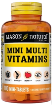 [311845008817] MASON NATURAL MINI MULTI VITAMINS 100 MINI-TABLETS