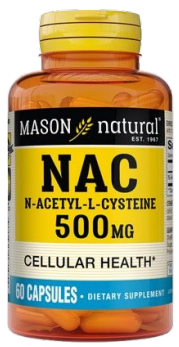 [311845171054] MASON NATURAL NAC N-ACETYL-L-CYSTEINE 500MG 60 CAPSULES