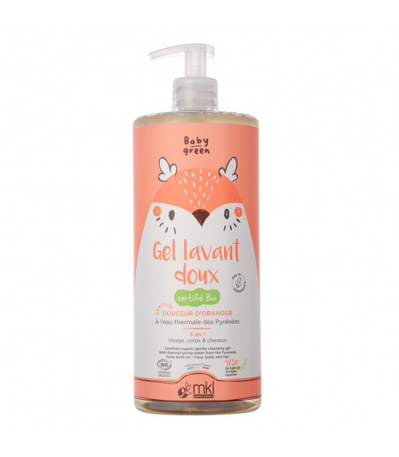 [3760162124262] MKL BABY GREEN GEL LAVANT DOUX BIO 1L