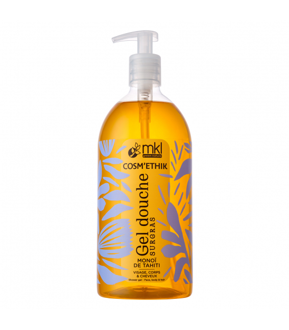 [3760162121032] MKL COSM'ETHIK GEL DOUCHE MONOI BIO 1L