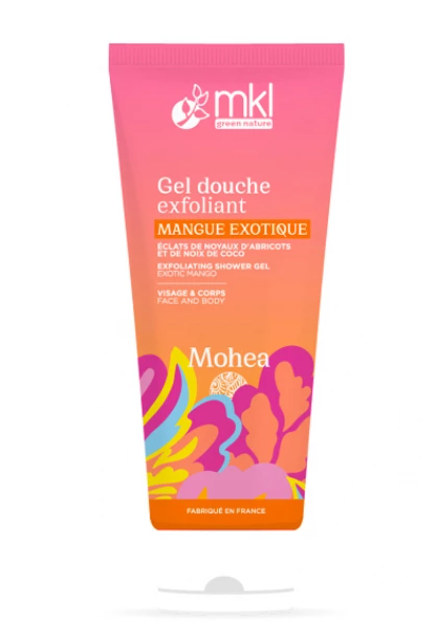 [3760162123319] MKL MOHEA GEL DOUCHE EXFOLIANT MANGUE EXOTIQUE 200ML