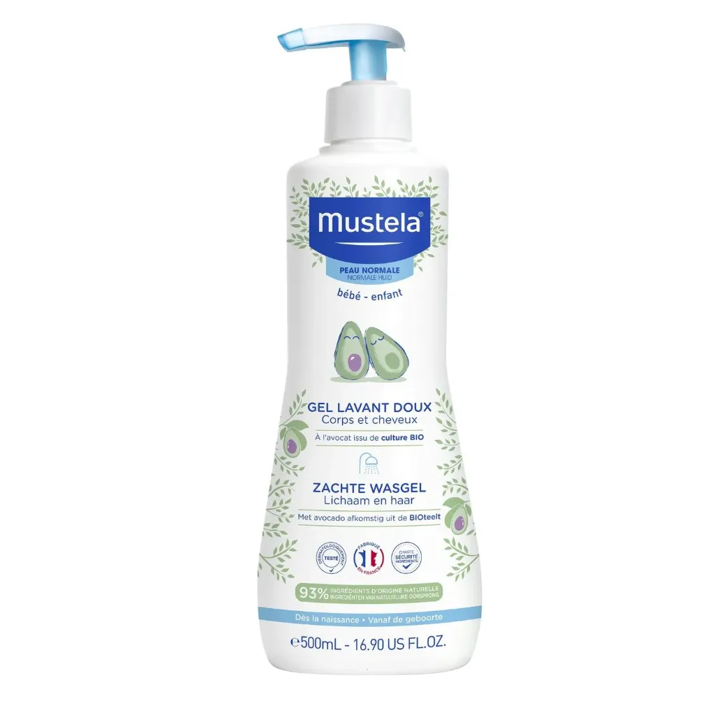 [3504105035778] MUSTELA GEL LAVANT CORPS ET CHEVEUX AVOCAT 500ML
