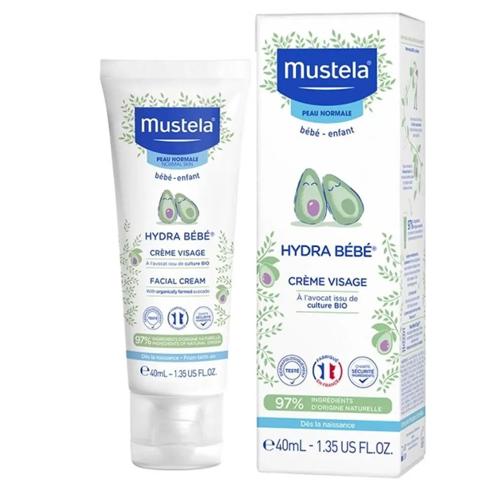 [3504105035969] MUSTELA HYDRA BEBE CREME VISAGE 40ML