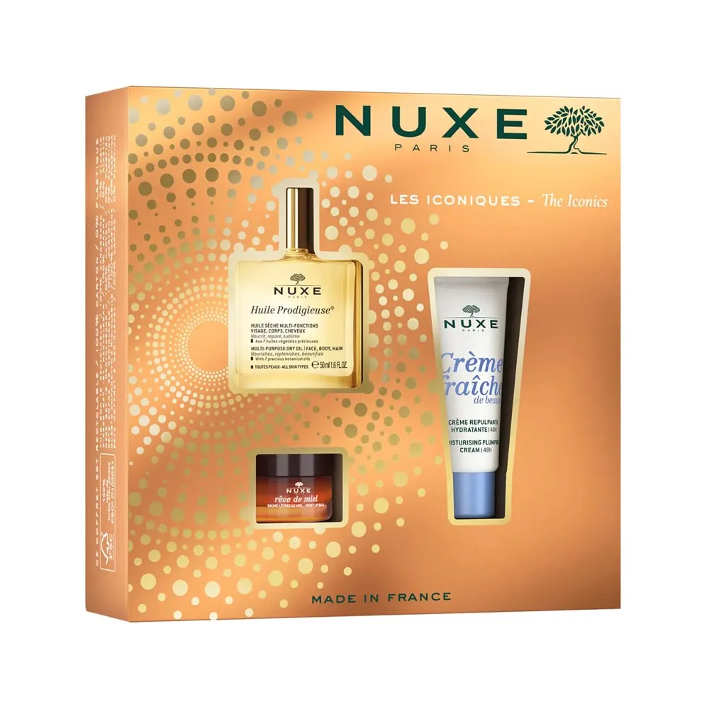 NUXE COFFRET LES ICONIQUES DORE