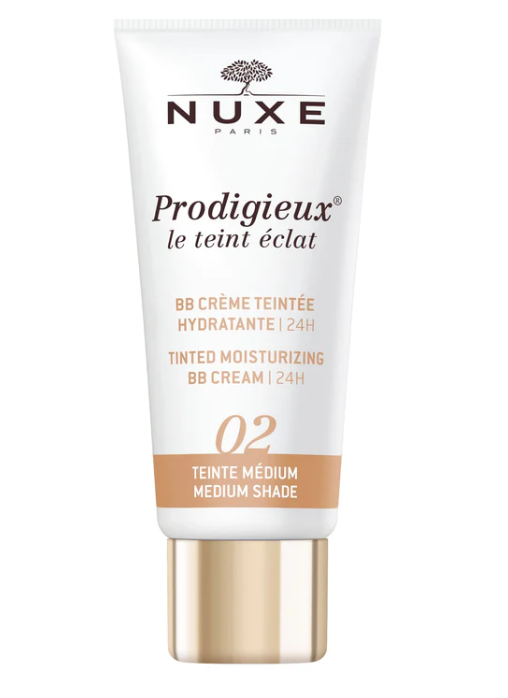 NUXE PRODIGIEUX TEINT ÉCLAT BB CREME TEINTE MEDIUM 02 30ML