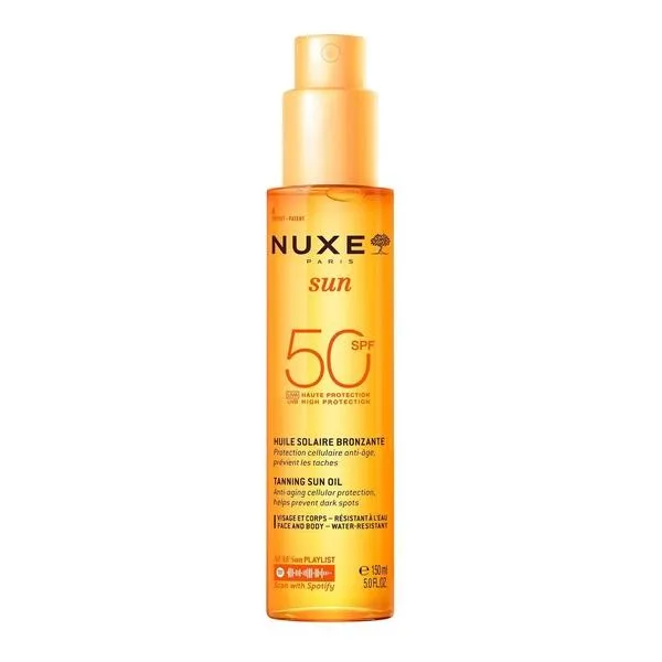 [3264680032608] NUXE SUN HUILE SOLAIRE BRONZANTE SPF50 150ML