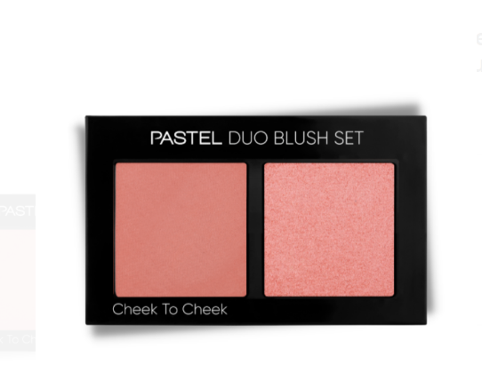PASTEL DUO BLUSH SET CHEEK TO CHEEK 10 HOT PINK